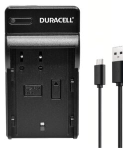 Charger for Panasonic DMW-BLF19 Battery by Duracell