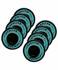 ChargerX Premium Skateboard Bearings ABEC11 With Washer and Spacers - Pack of 8