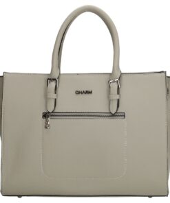 Charm London Birmingham Ladies Hand/Shopper Bag - 17143 - Light Grey