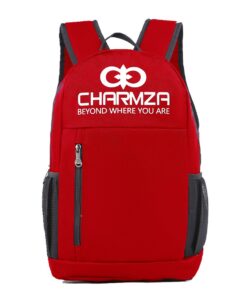Charmza - Ample School Backpack - 20L - Red