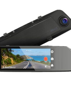 Charmza Car Mirror HD Camera Touch Screen Dual Lens with 32G Memory Card