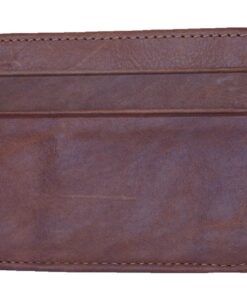 Charmza Leather Credit Cards Holder - Light Coffee