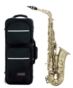 Chateau CAS-22AN Eb Alto Saxophone - Brushed