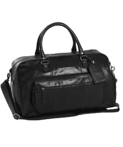 Chesterfield Antique Leather Duffle - Black