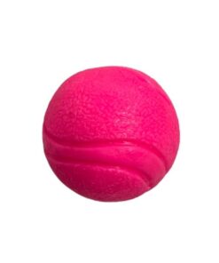 Chew Resistant Dog Pink Ball 6.8 cm