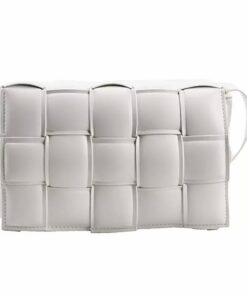 Chic Gizelle Chainy Purse Hand Bag - White