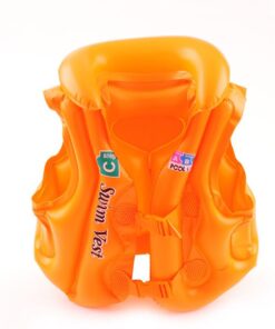 Children Inflatable Swim Protector Vest- 40cm - Orange