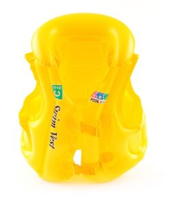 Children Inflatable Swim Protector Vest- 40cm - Yellow