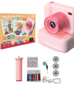 Children's Digital Camera with Instant Printer | Selfie Stick | Games