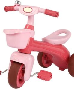 Children's Environmentally Friendly Plastic Tricycle - Red