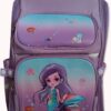 Children's Preschool bags - Fully Openable - Mermaid Purple