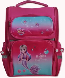Children's Preschool bags - Fully Openable - Pink