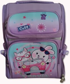 Children's Preschool bags - Fully Openable - Travel Purple