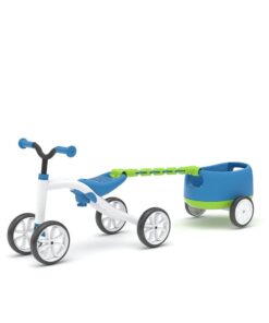 Chillafish Quadie+Trailie: Stable 4-wheeler Ride-On with Trailer - Blue