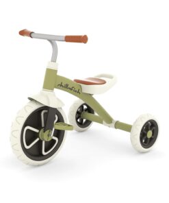 Chillafish - Ziggi 12-Inch Tricycle Olive - Lightweight - Boys or Girls - Ages 1-3