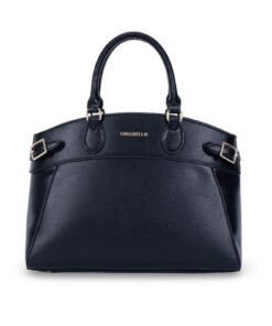 Chrisbella Black Shoulder Handbag