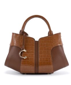 Chrisbella Classic Brown Handbag