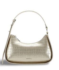 Chrisbella Classic Gold Shoulder Bag - Gold