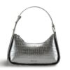 Chrisbella Classic Shoulder Bag - Silver