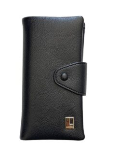 Chrisbella Modern Black Wallet