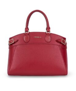 Chrisbella Shoulder Handbag - Red