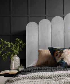 Chrysler Queen Headboard, Beige