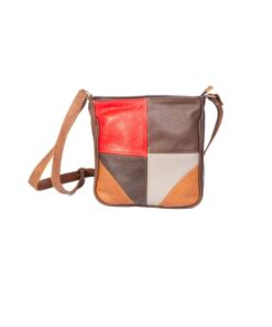 Classic Colorful Medium Sling Patch Bag
