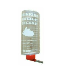 Classic Deluxe Water Bottle (500ml) Small Rabbit - Red