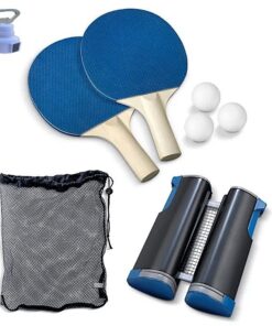 Classic Emerson Retractable Table Tennis Set And Bottle Opener