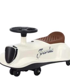 Classic Swing Rocking Car Baby Twist Car - Brown