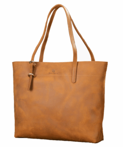 Classic Vintage Leather Shoulder Tote Bag