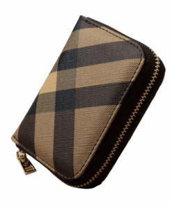 Classic Zip Around Card Holder - Brown