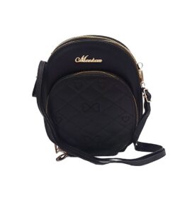 Classy Small Sling Crossbody Shoulder Bag for Women - Black