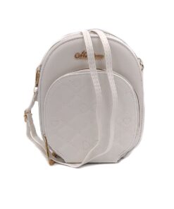 Classy Small Sling Crossbody Shoulder Bag for Women - White