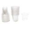 Clear Plastic Disposable Drinking Cups / Glasses - 250ml - 500 Cups
