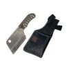 Cleaver Knife with Metal Handel and Nylon Sheath (Sanjia K-87)