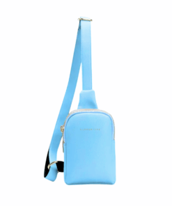 Clementine - PU Crossbody Sling Bag - Blue