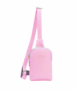 Clementine - PU Crossbody Sling Bag - Pink