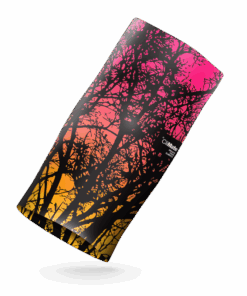Climate Sport Scarf (Mask / Face Shield) - Tree Black Pink