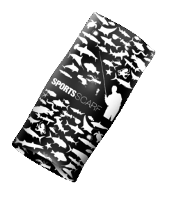 Climate Sport Scarf Mask - Neck Gaiter - Face Shield Black