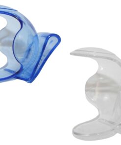 Clip on Tennis Padel Ball Holder- Set of 2 Blue and Clear