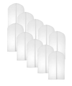 Closet Organizer Travel Garment Suit 60 x 120 - 10 Pack