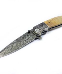 CM77 Knife 3D Pattern Printed 440C Blade