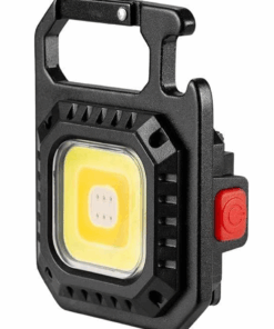 Cob Rechargable Keychain Light With Tripod for Outdoor/Emergency