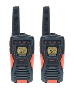 Cobra AM1055 Two-Way Walkie Talkie Radios, Floating - 2 Pack