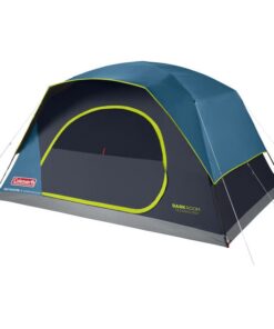 Coleman Skydome Darkroom 6 Person Family Camping Dome Tent