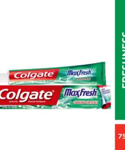 Colgate Max Fresh Clean Mint Gel Toothpaste Bulk Pack, 12 X 75ml