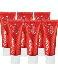 Colgate Optic White Whitening Toothpaste - Sparkling White - (6 x 75ml)