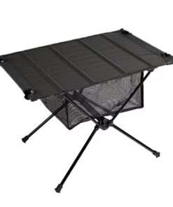 Collapsible Camping Table with Storage Mesh for Camping Hiking Travel BBQ