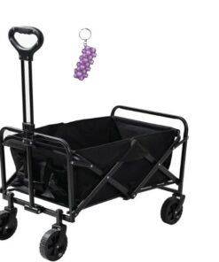 Collapsible Foldable Camping Light Wagon Trolley And A Keyholder